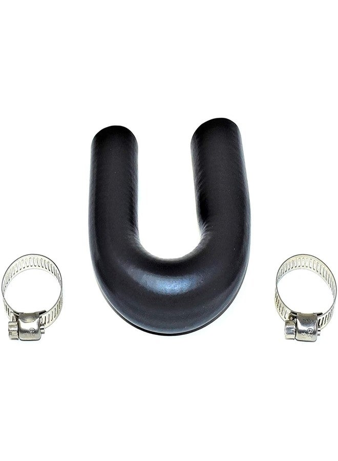 A-Team Performance LS Heater Core Bypass Hose - Black Silicone, 5/8in & 3/4in Hose Clamps - Water Pump Crossover & Heater Delete - Compatible with Chevrolet, GM & Pontiac LS/LSX Engines - Image 4